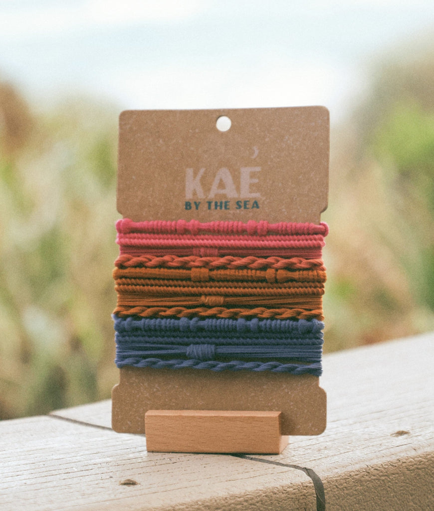 Catch the Wave of Style: Introducing Kae By The Sea Hair Tie Bracelets!